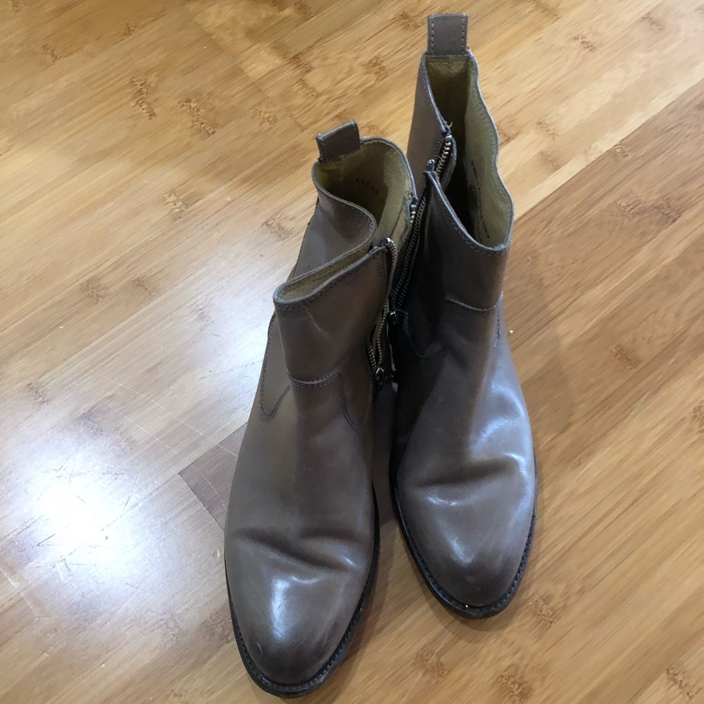 Frye Ankle Boots in Grey
